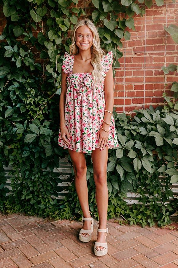 Rosewood Romance Floral Mini Dress Product Image