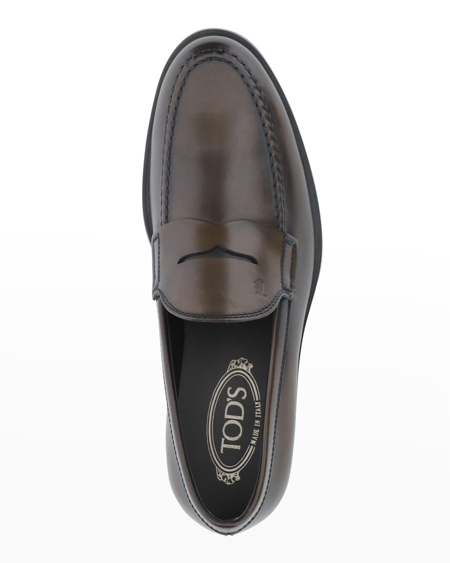 Tods Mens Mocassino Slip On Penny Loafers Product Image