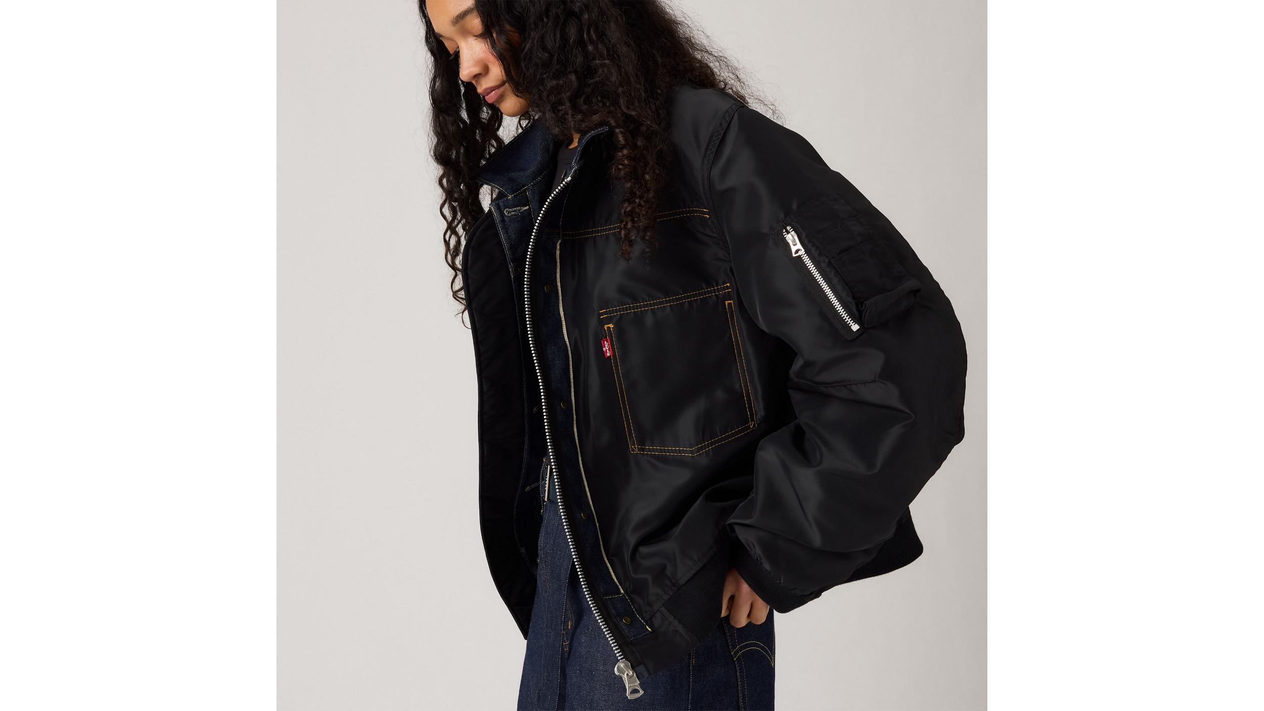 Levi’s® x sacai Men’s Denim x Nylon Twill Reversible Blouson Product Image