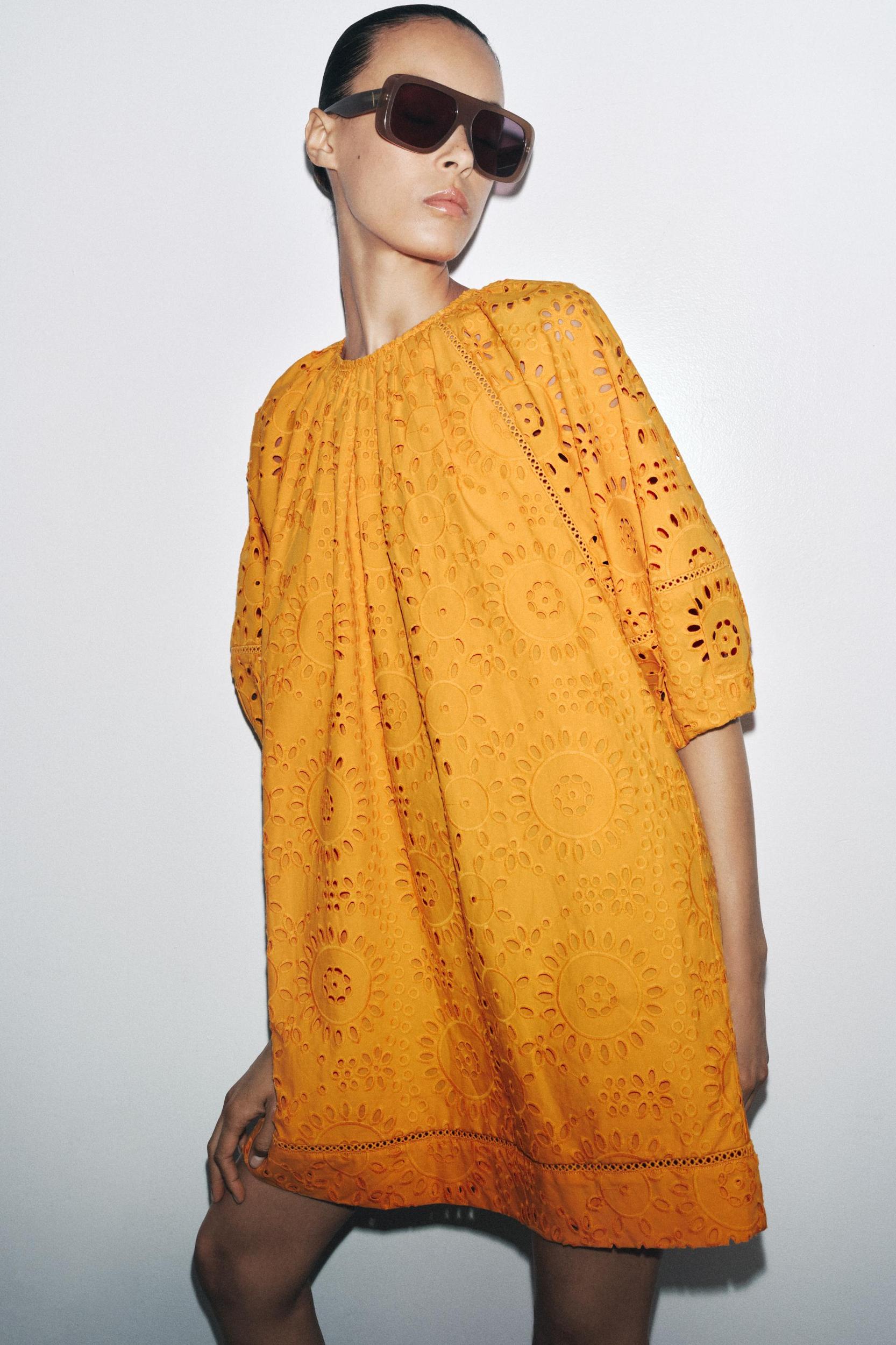 ZW COLLECTION EMBROIDERED SHORT DRESS Product Image