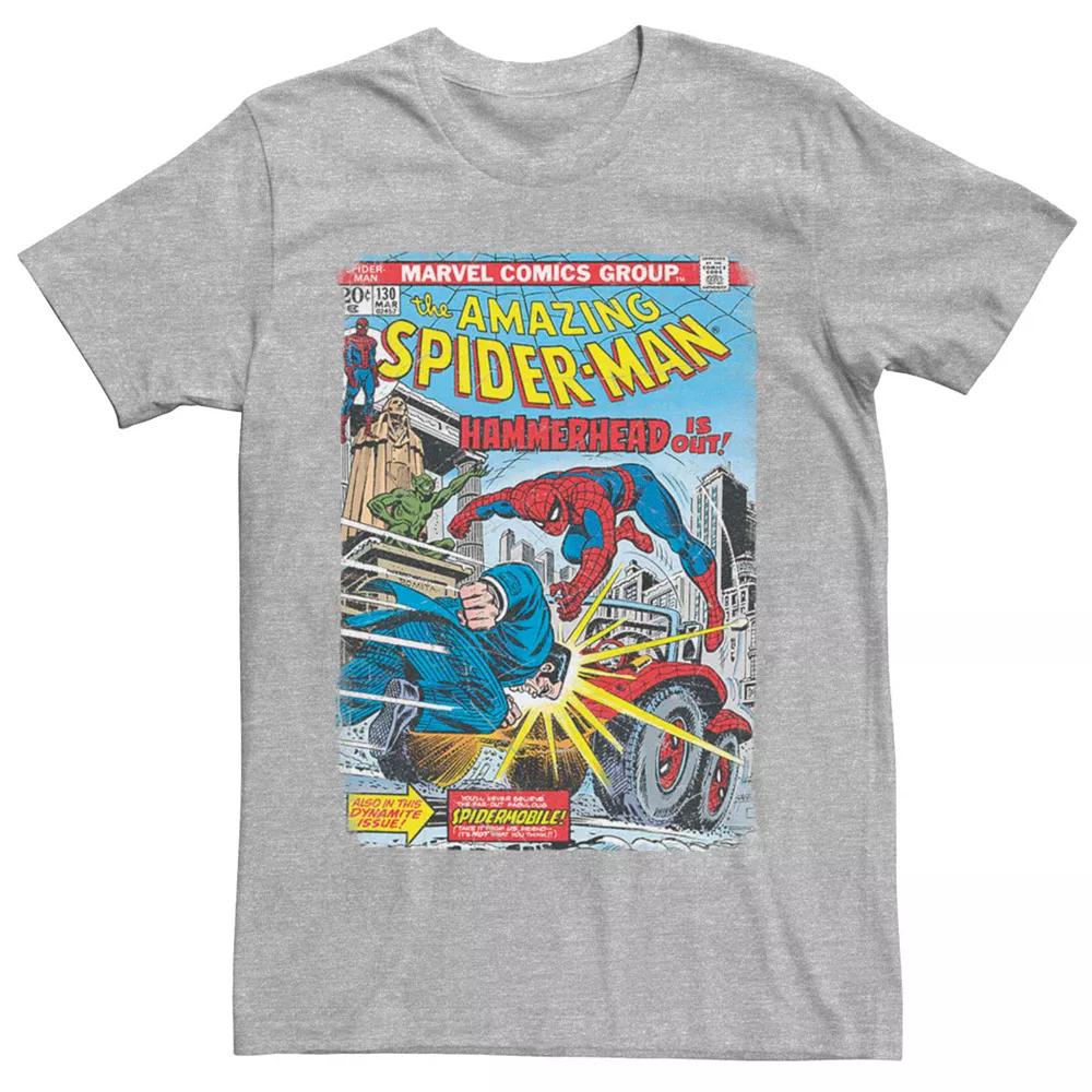 Men's Marvel Spider-Man Hammerhead Comic Book Cover Tee,  Product Image