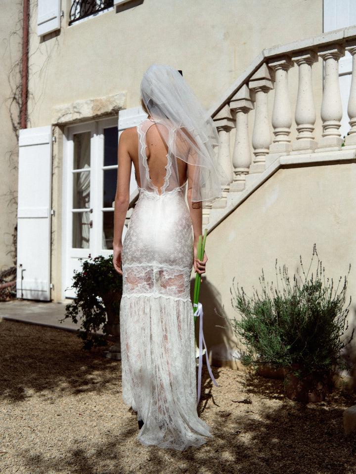 Cleopatra Gown — White Product Image