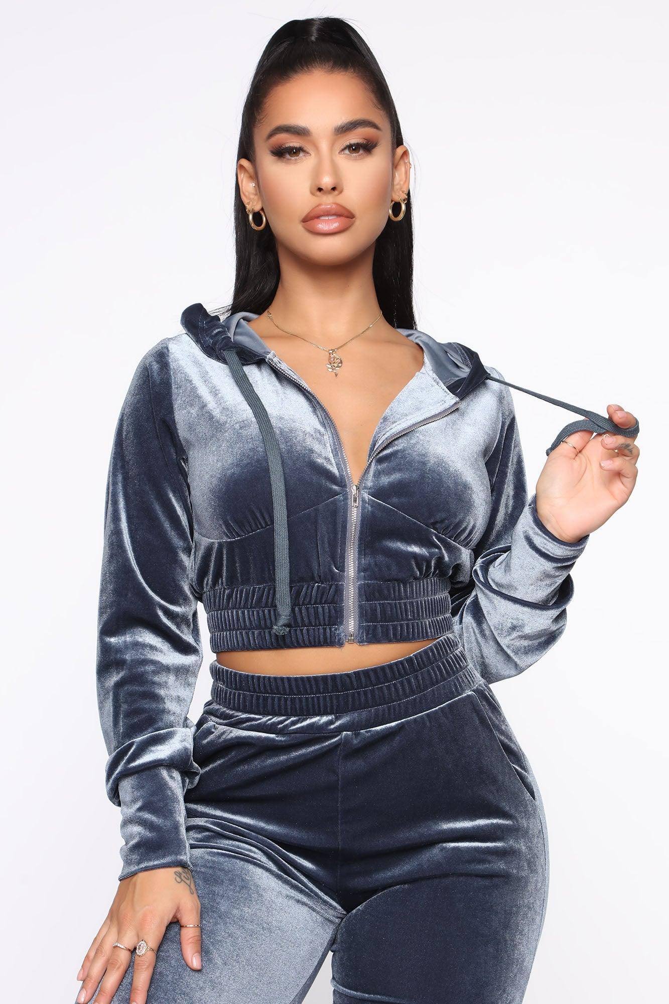 Down To Lounge Pant Set - Blue Product Image