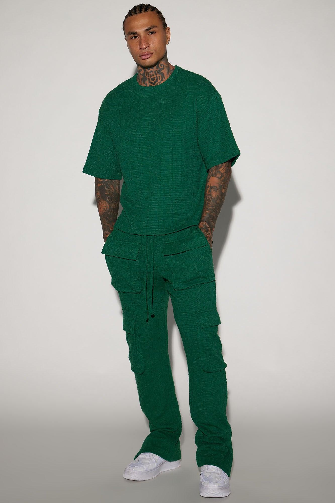 Jordan Textured Short Sleeve Tee - Green Product Image