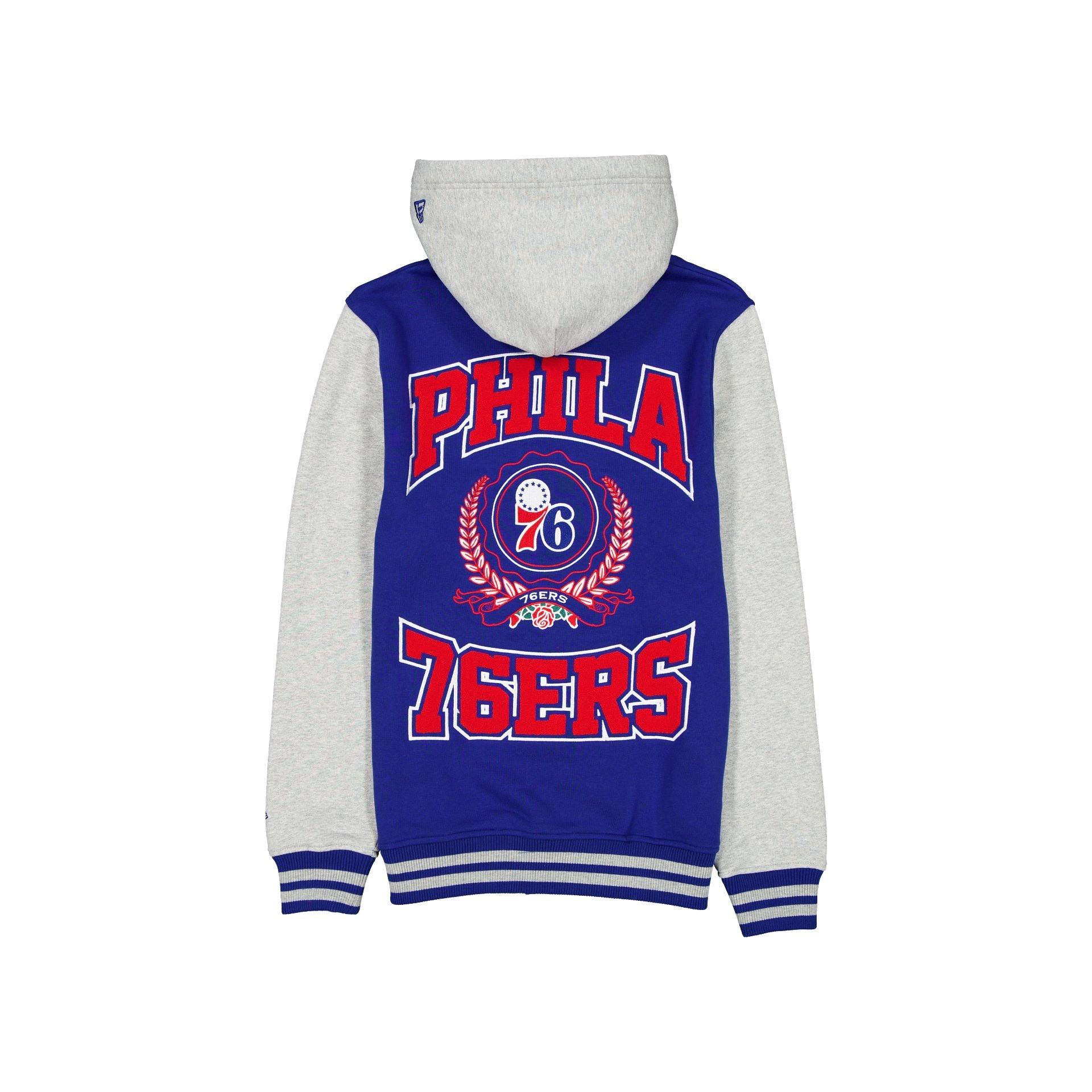 Philadelphia 76ers Throwback Prep Jacket Male Product Image