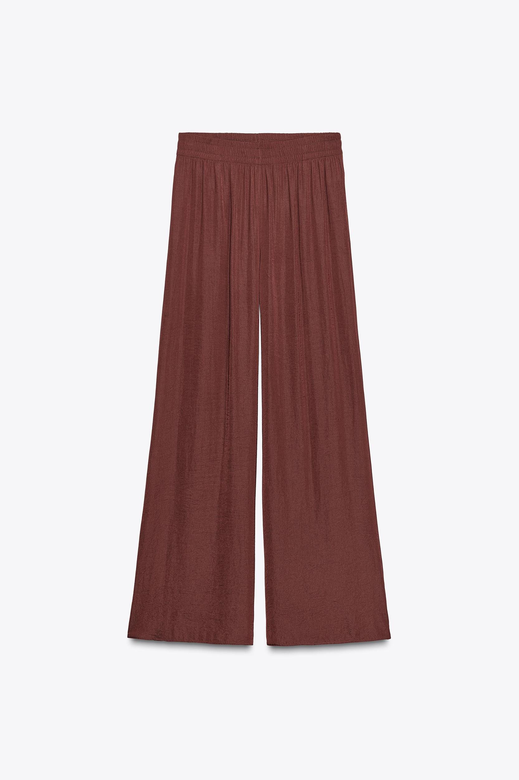 FLOWY WIDE LEG PANTS Product Image