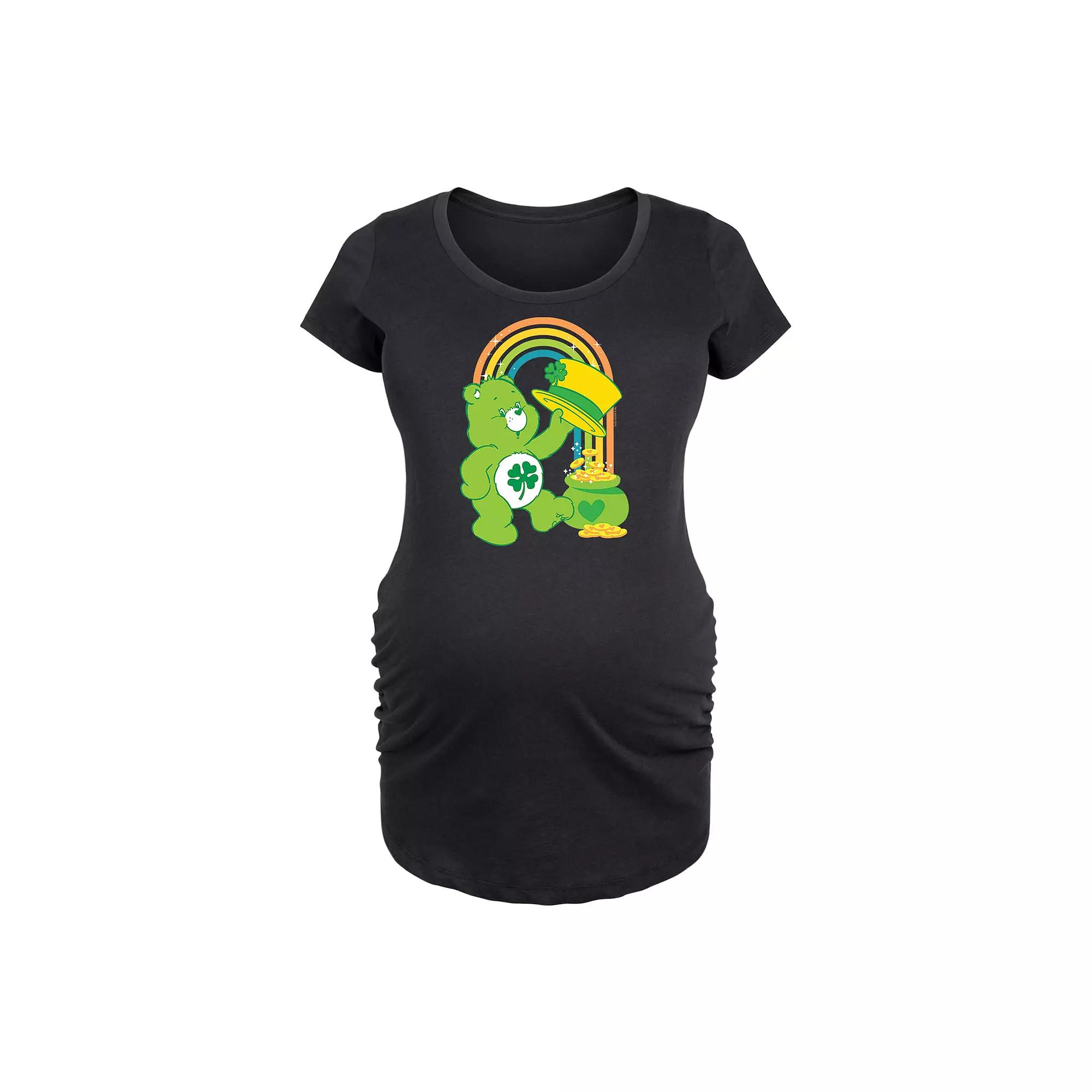 Maternity Care Bears Good Luck Bear Rainbow Graphic Tee, Women's,  Product Image