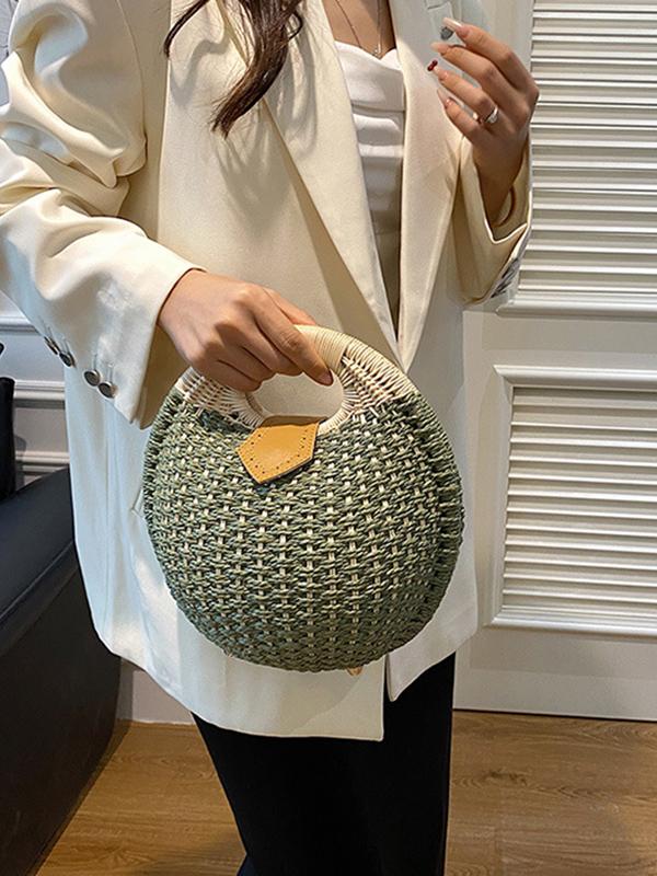 Geometric Woven Handbags Product Image