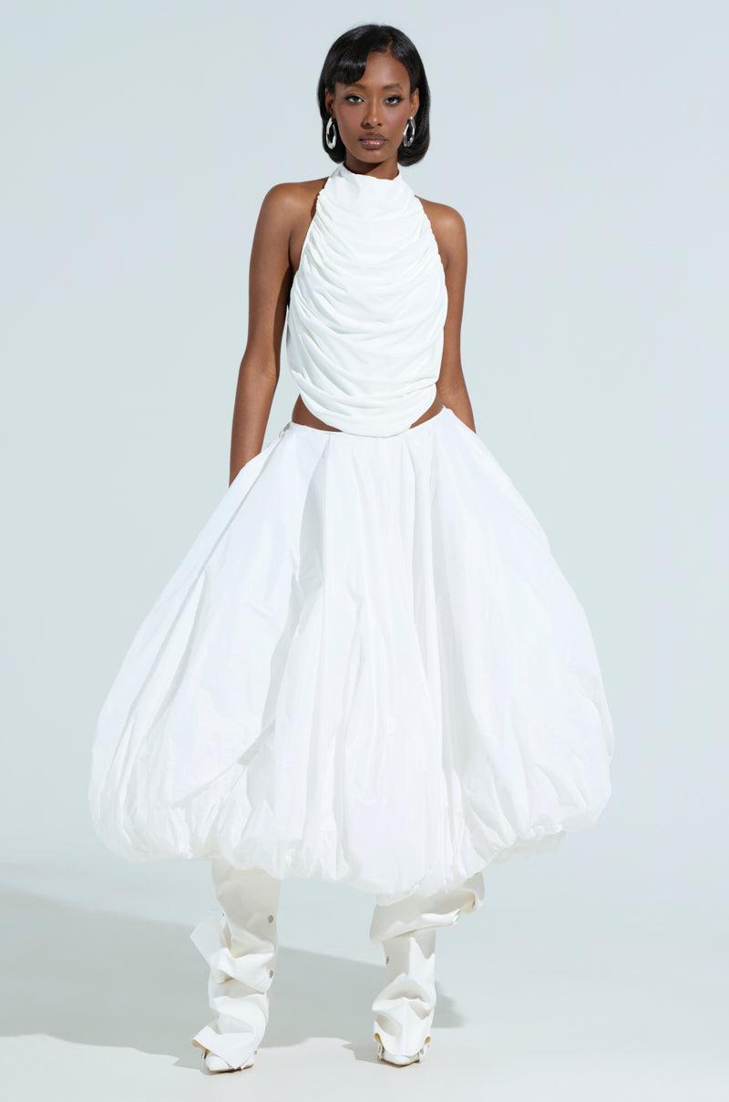 THE BEST MAXI BUBBLE SKIRT Product Image