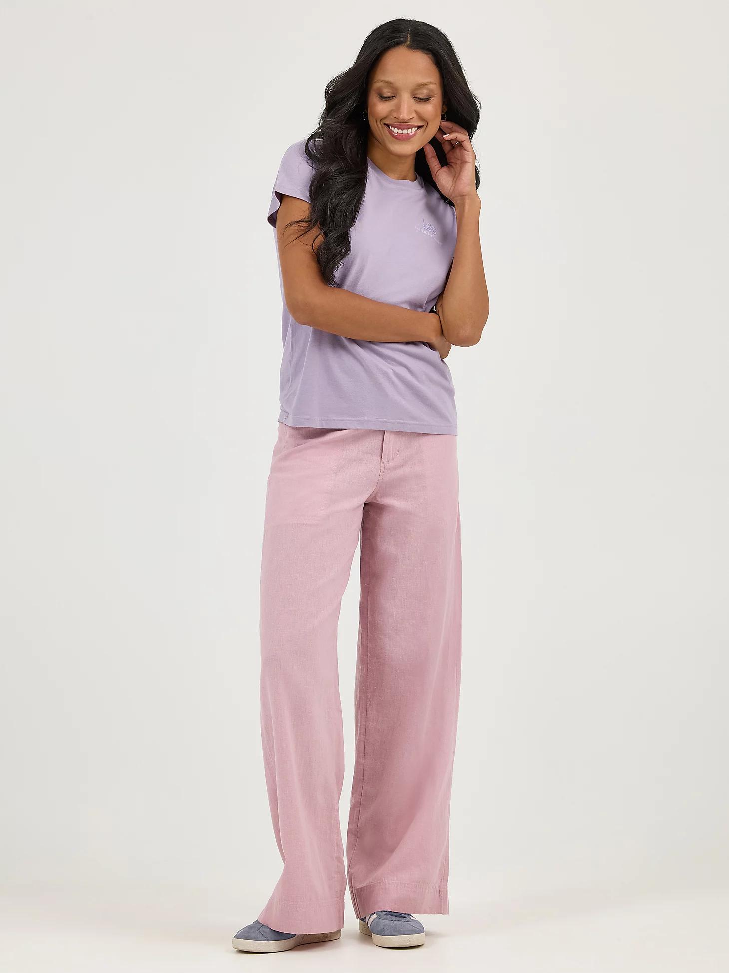 Women's Legendary High Rise Drapey Trouser Pant | Women's Pants | Lee® Product Image