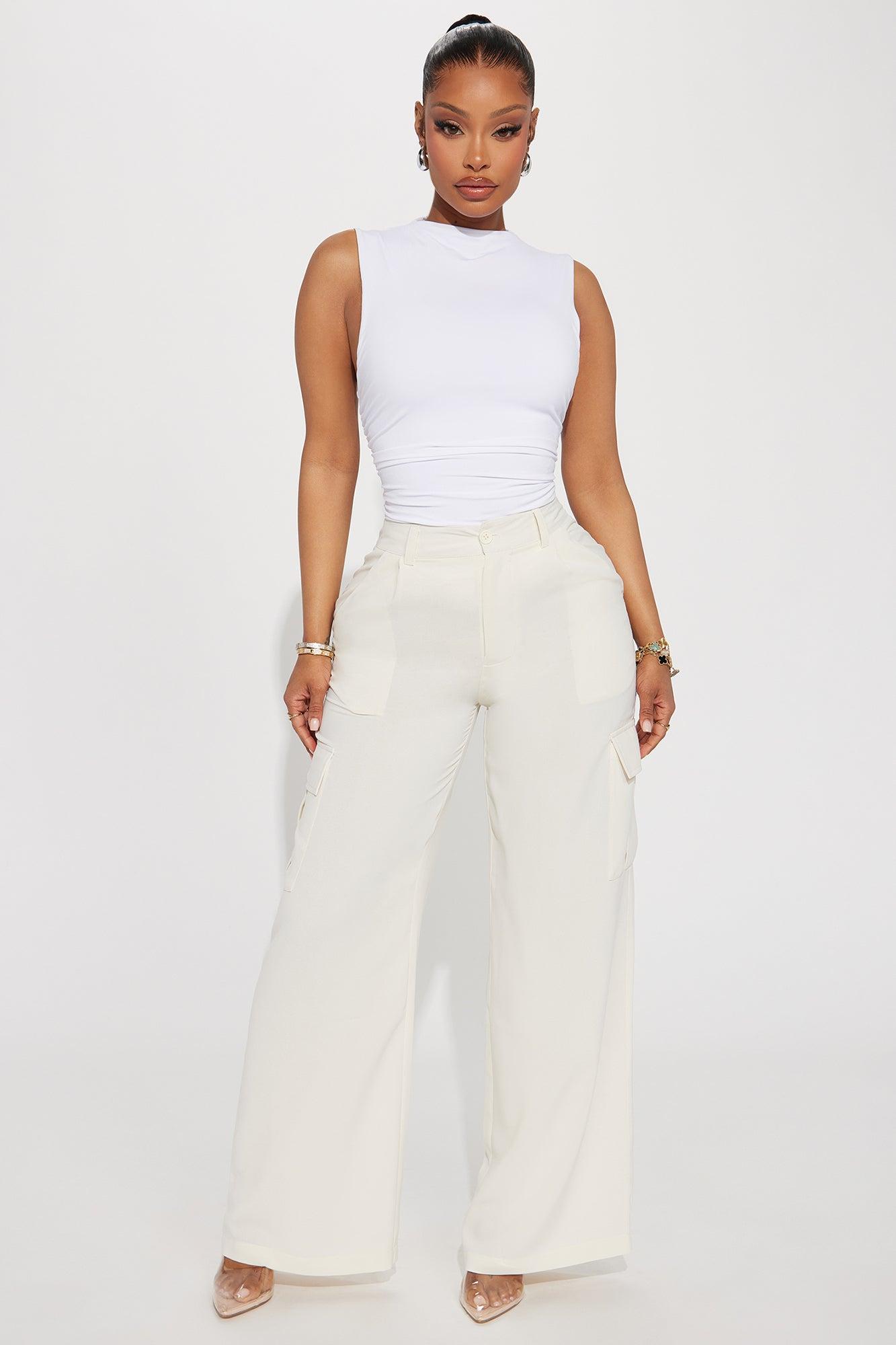 Demy Double Lined Top - White Product Image