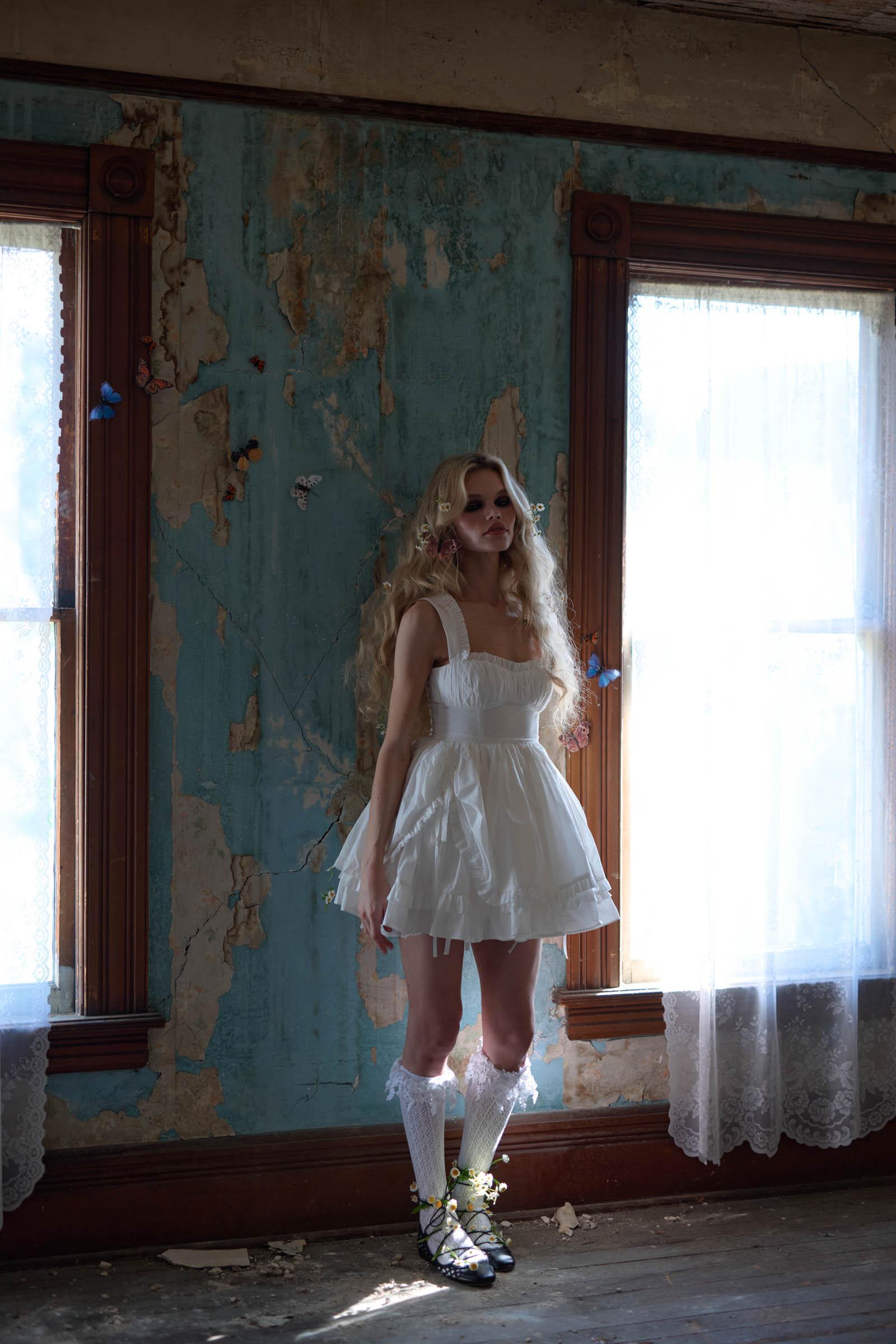 The Ivory Little Lamb Dress Product Image