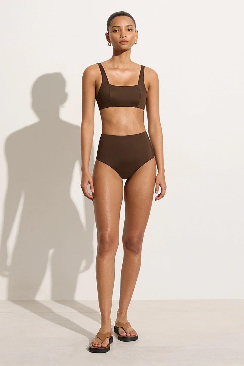 Afonso Bikini Bottom Coffee - Final Sale Product Image
