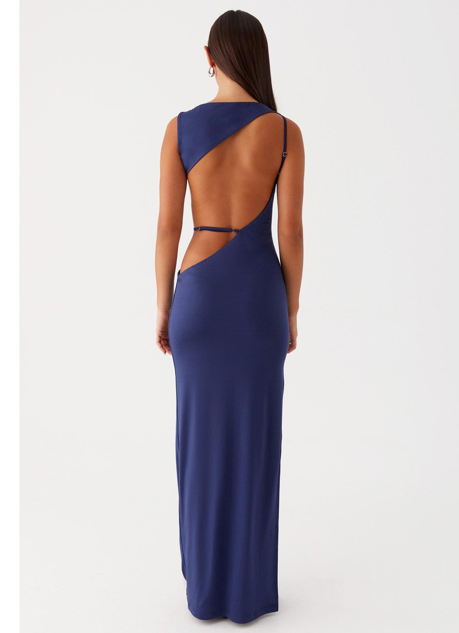 Sutton Maxi Dress - Navy Product Image