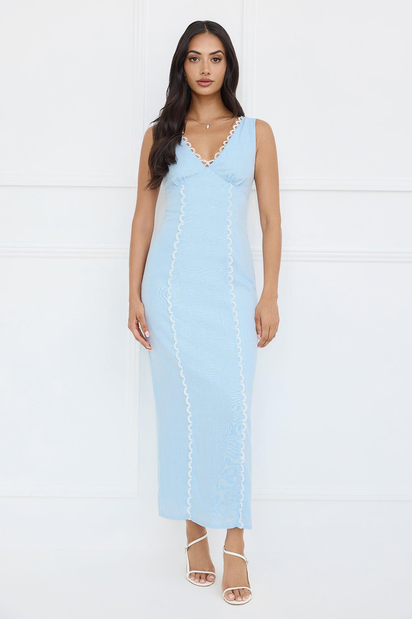 Stargaze Maxi Dress Blue Product Image
