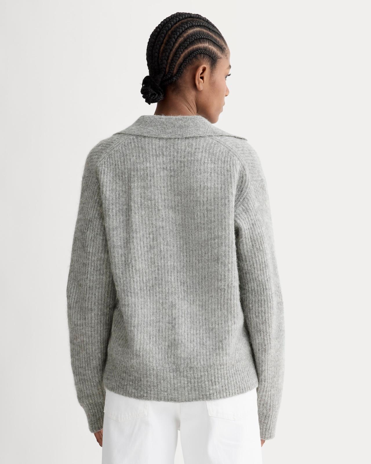 Womens Oversized Polo in Alpaca Sweater by Everlane Product Image