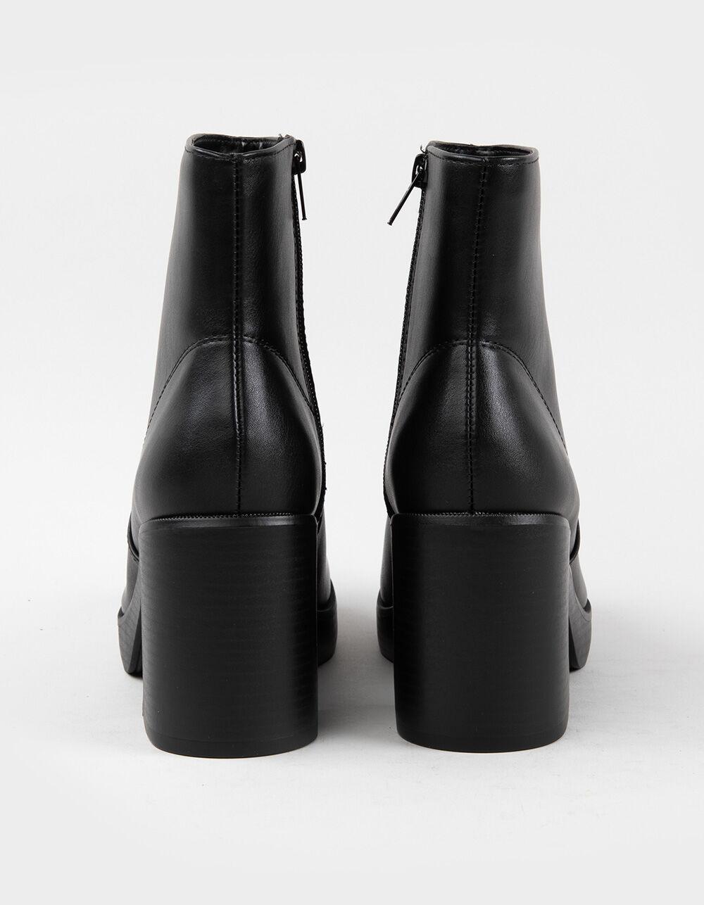 SODA Unfurl Womens Platform Boots - BLACK Product Image