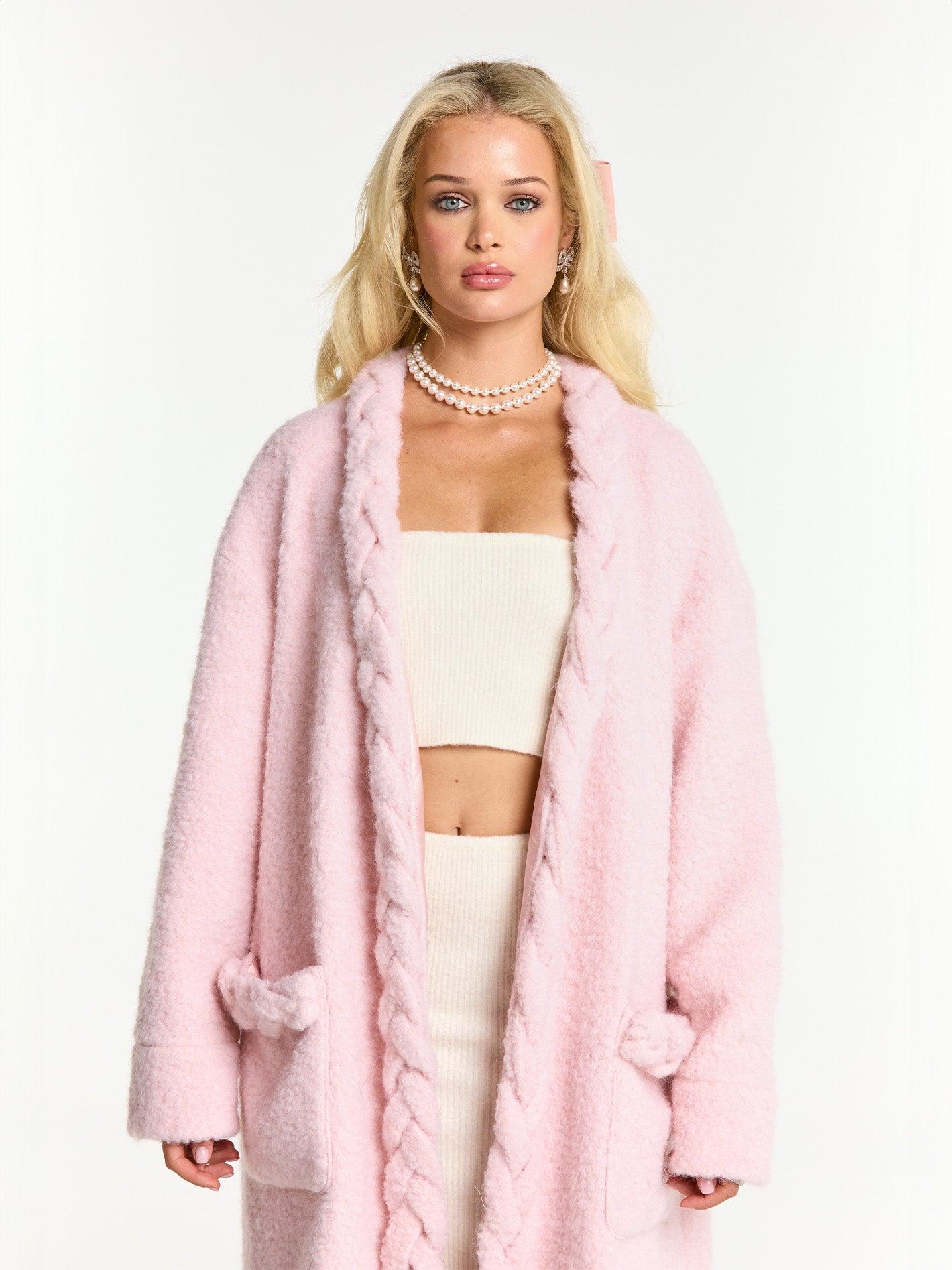 Elsa Coat (Pink) (Final Sale) Product Image
