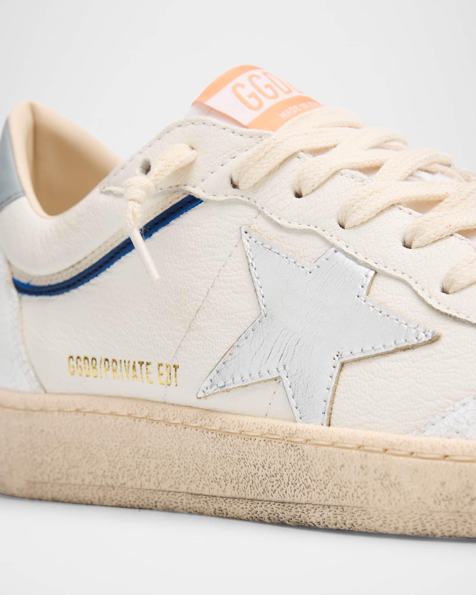 Men's Ball Star Leather Low-Top Sneakers  Product Image