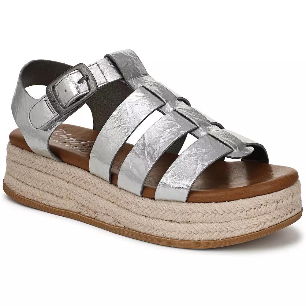 Blowfish Malibu Madrid 2 Women's Sandals, Size: 7, Silver Product Image