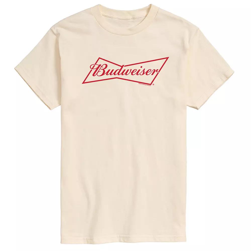 Big & Tall Budweiser Bowtie Logo Graphic Tee, Men's,  Product Image