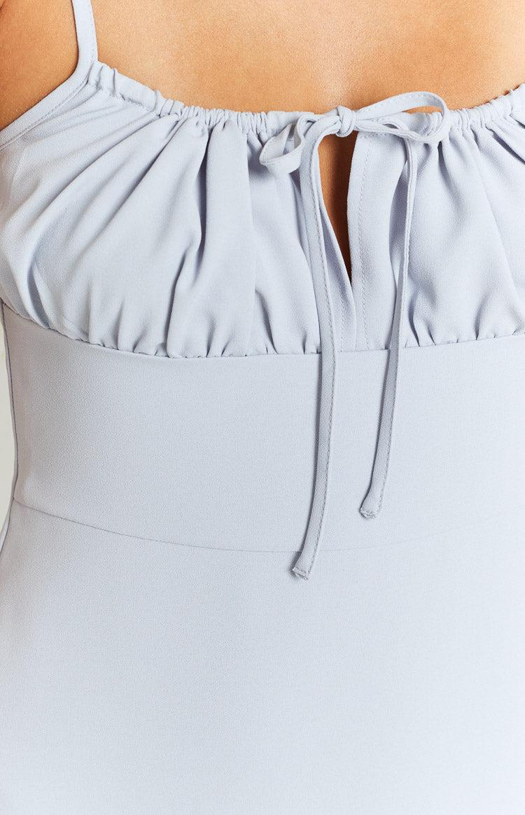 Maye Blue Slip Mini Dress Baby Product Image