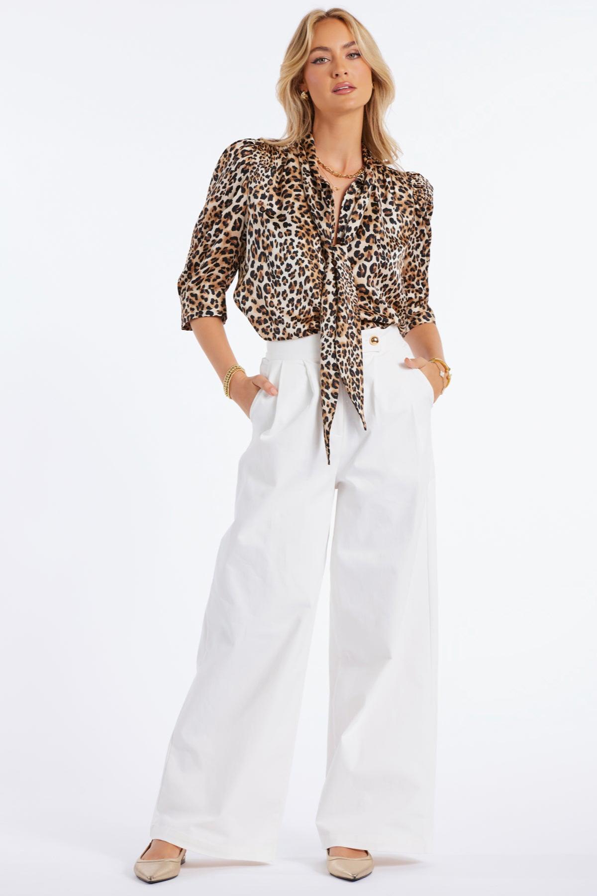 Remi Tie Neck Top Product Image