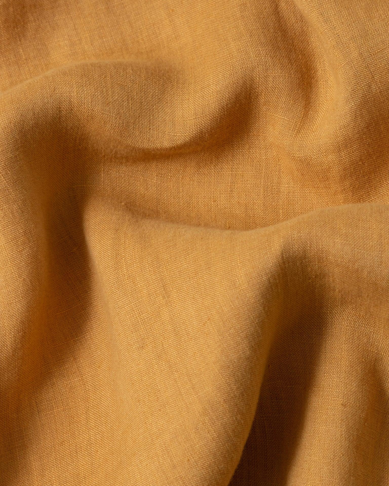 Garment Dyed Linen Shirt in British Khaki Product Image