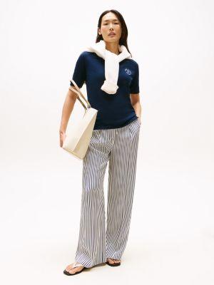 Regular Fit Circle Logo Stretch Polo Product Image