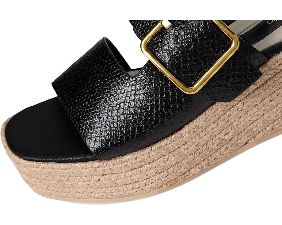 Hoda Cork Platform Slide Sandals Product Image