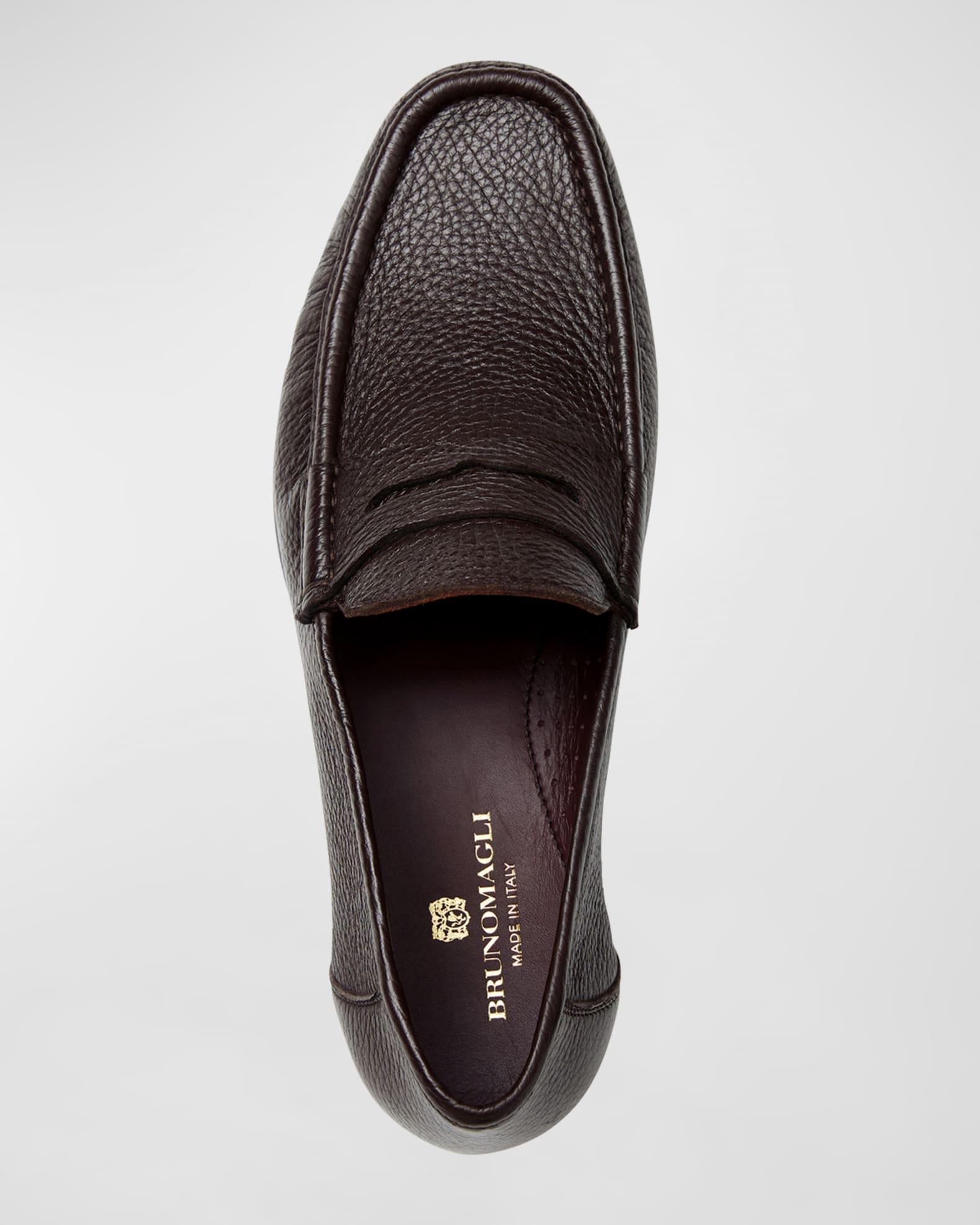 Men's Tonio Leather Penny Loafers Product Image