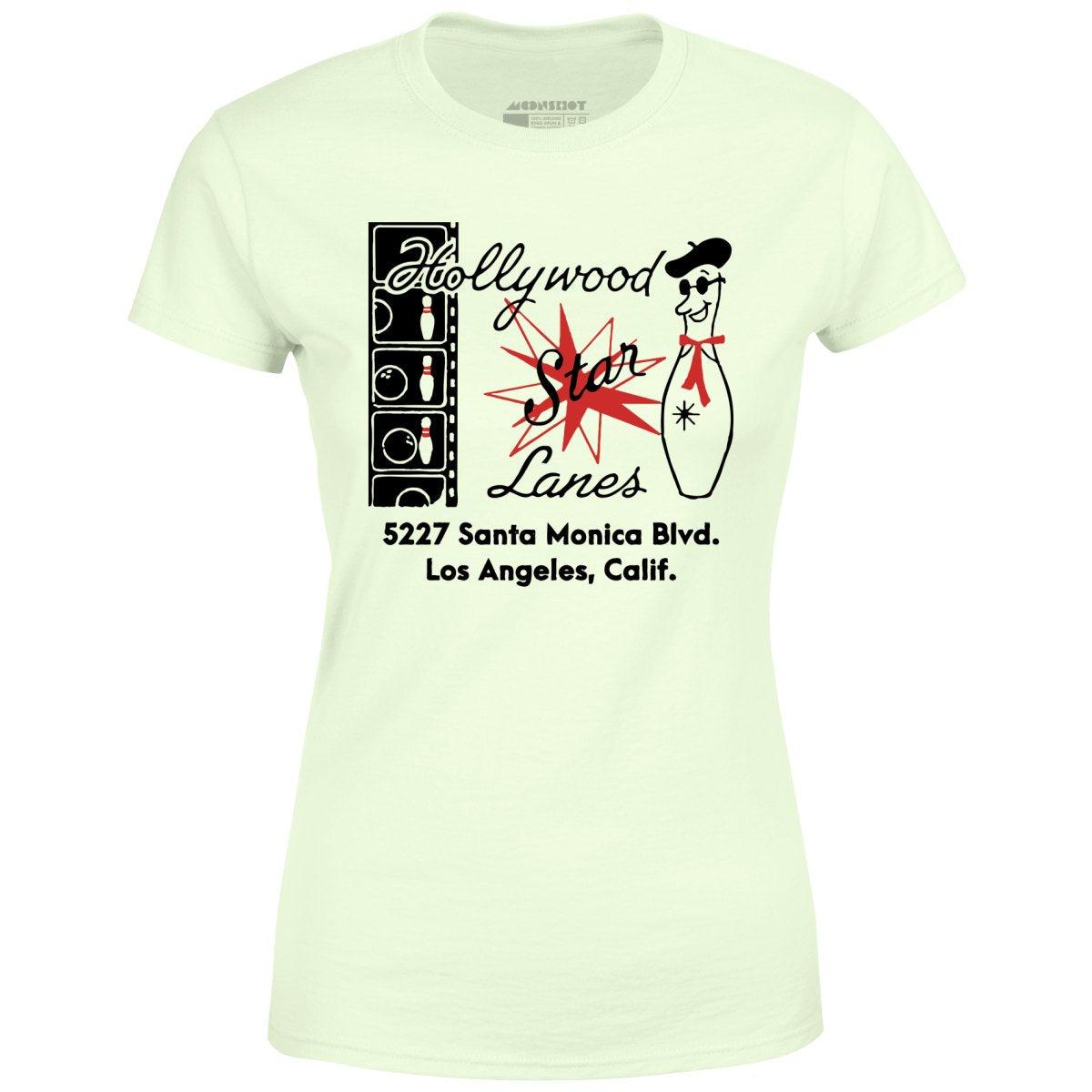 Hollywood Star Lanes - Los Angeles, CA - Vintage Bowling Alley - Women's T-Shirt Female Product Image