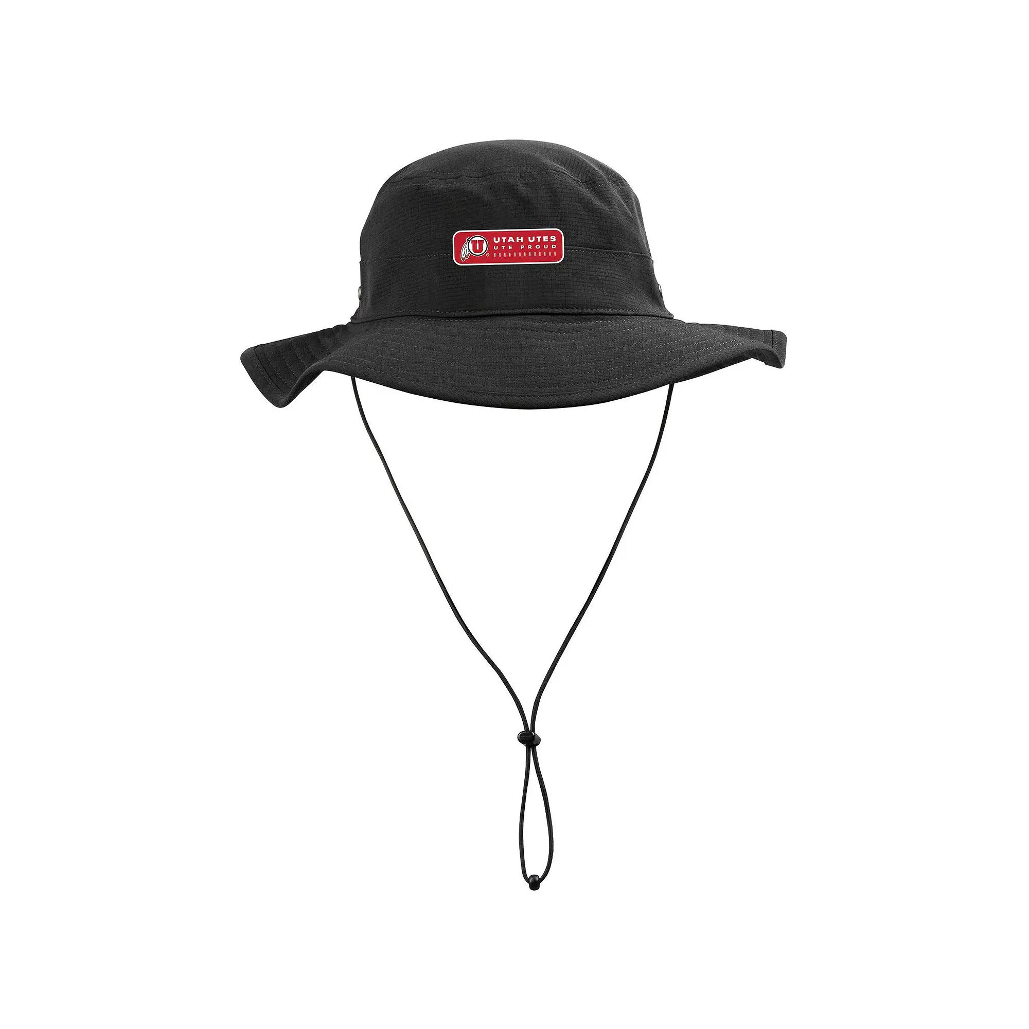 Men's Under Armour Black Utah Utes Performance Boonie Bucket Hat,  Product Image