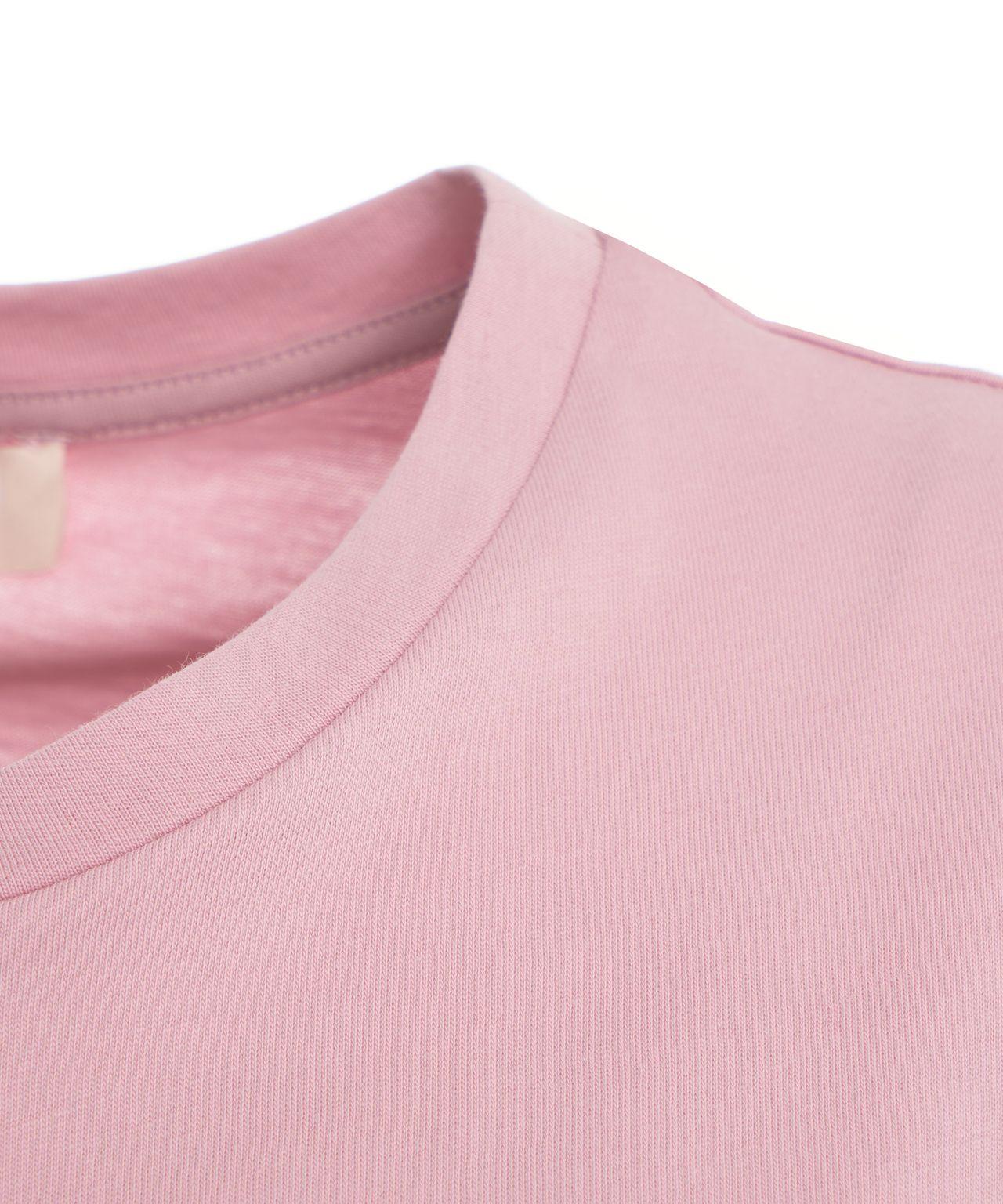 T-shirt with print and rhinestones Product Image