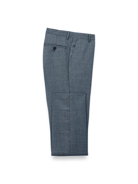 Wool Sharkskin Pants - Charcoal Product Image