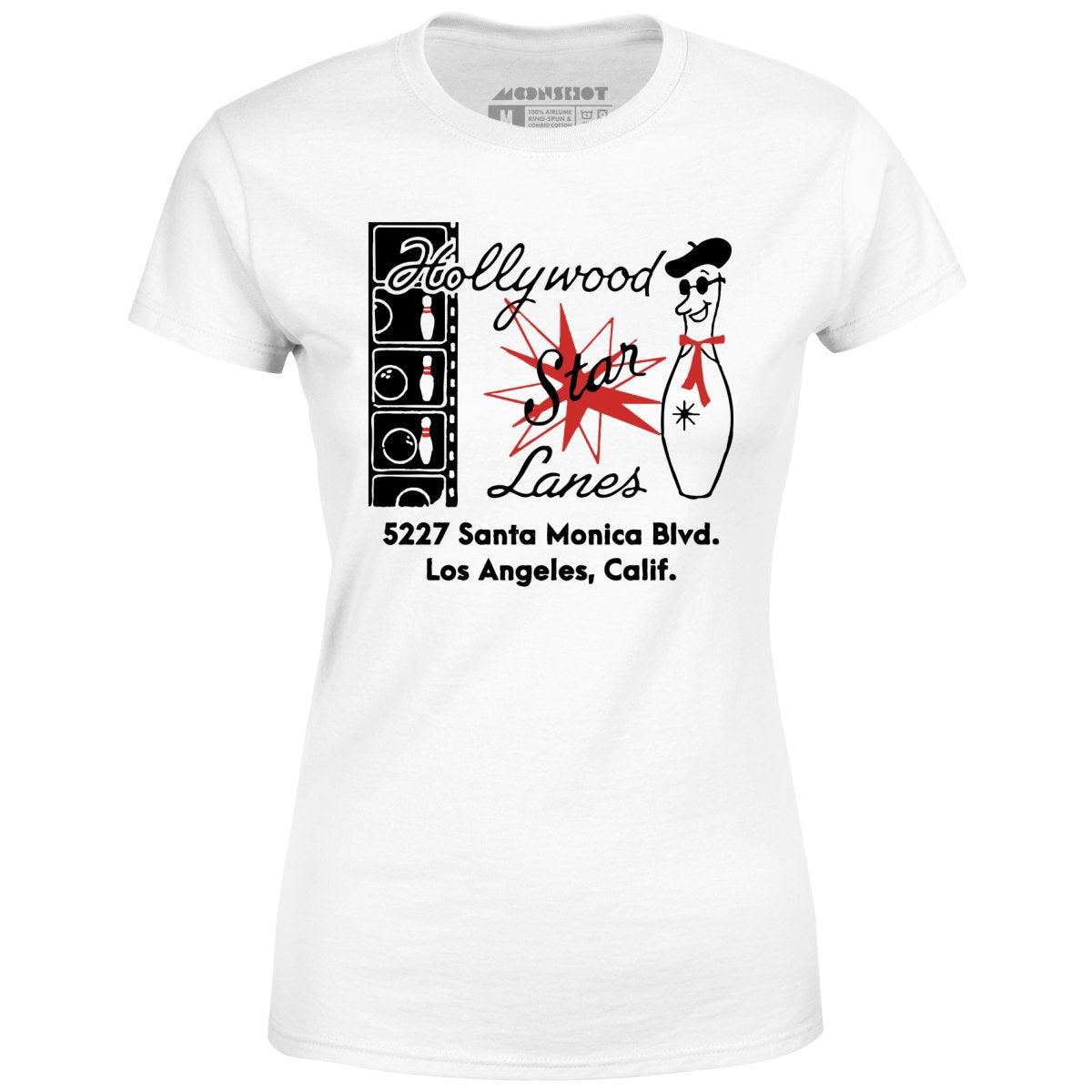 Hollywood Star Lanes - Los Angeles, CA - Vintage Bowling Alley - Women's T-Shirt Female Product Image