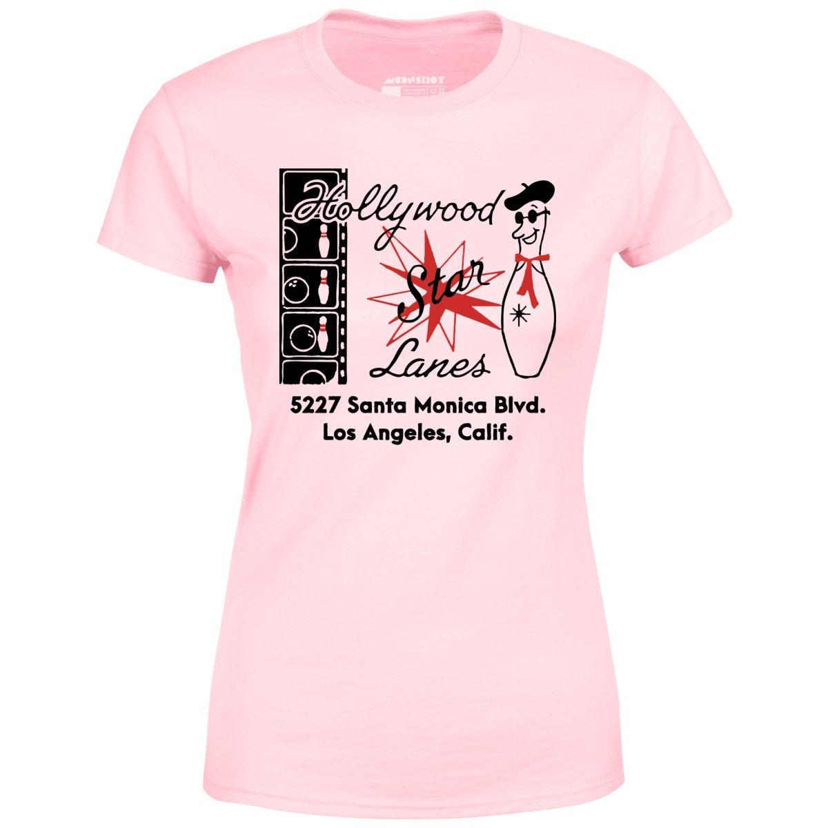 Hollywood Star Lanes - Los Angeles, CA - Vintage Bowling Alley - Women's T-Shirt Female Product Image