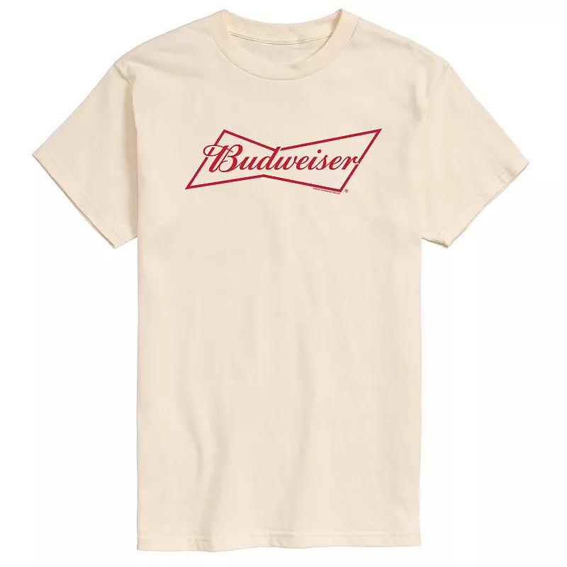 Big & Tall Budweiser Bowtie Logo Graphic Tee, Men's,  Product Image