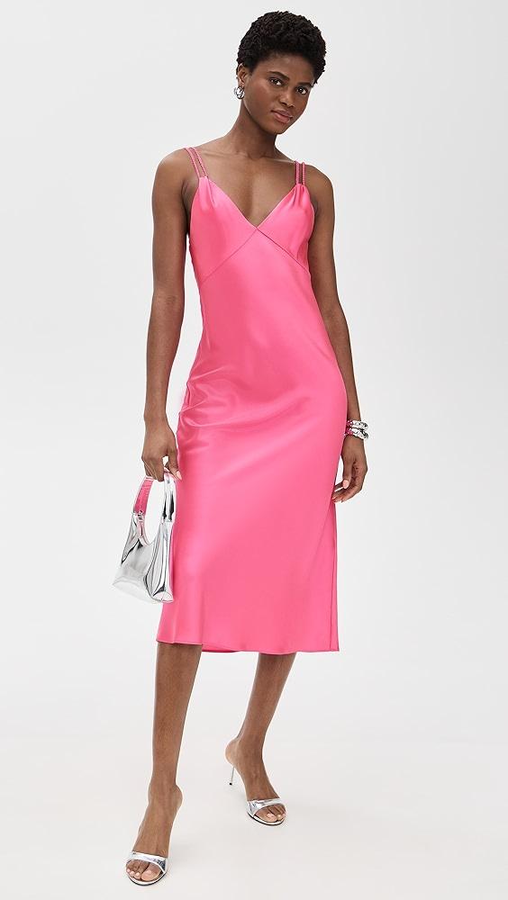 alice + olivia Kiro V Neck Slip Dress | Shopbop Product Image