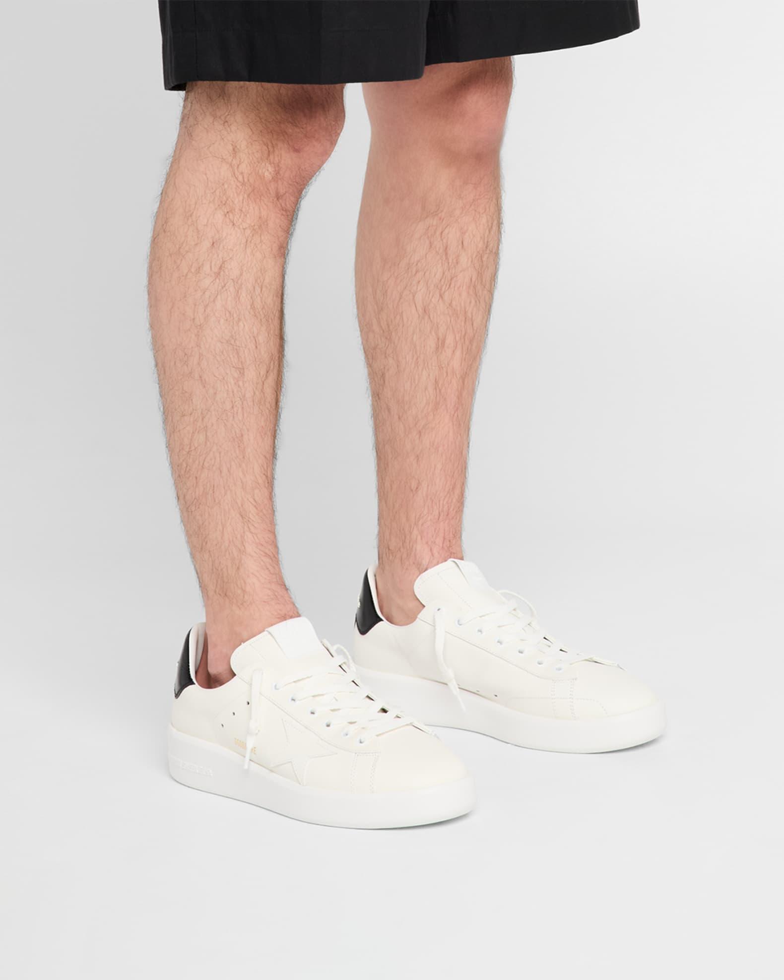 Men's Purestar Leather Low-Top Sneakers Product Image