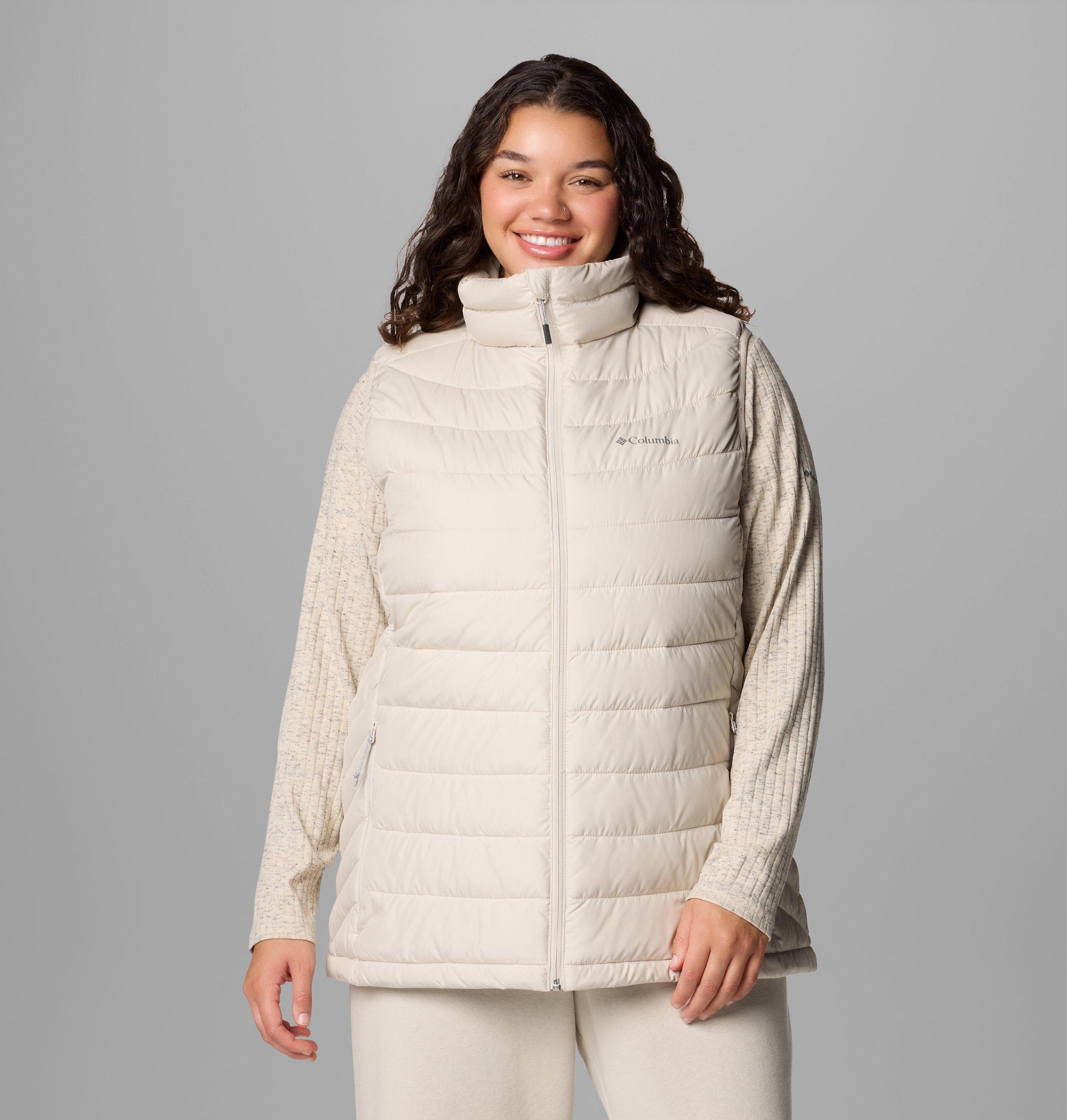 Columbia Womens Powder Lite II Vest - Plus Size- Product Image