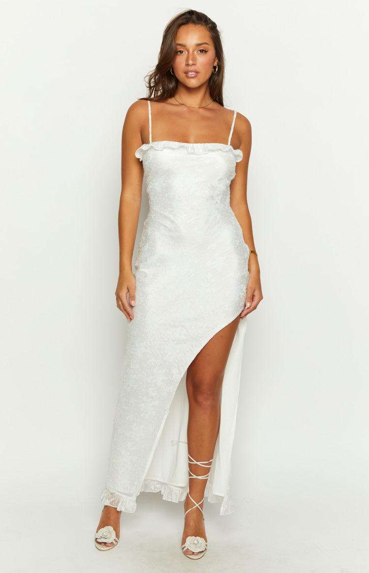 Adelaide White Maxi Dress Product Image