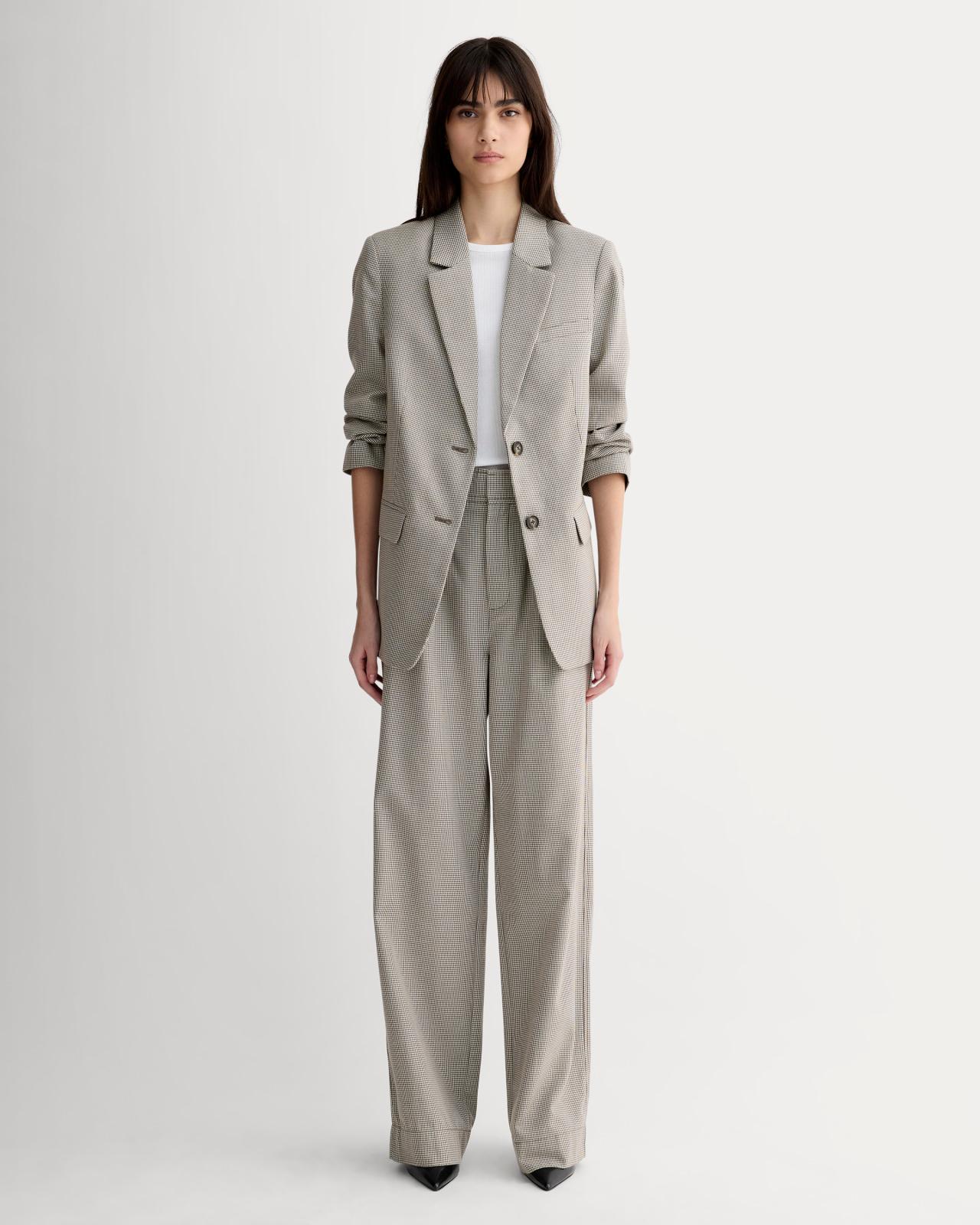 Womens Draper Pleated Pant in Buttersmooth by Everlane Product Image