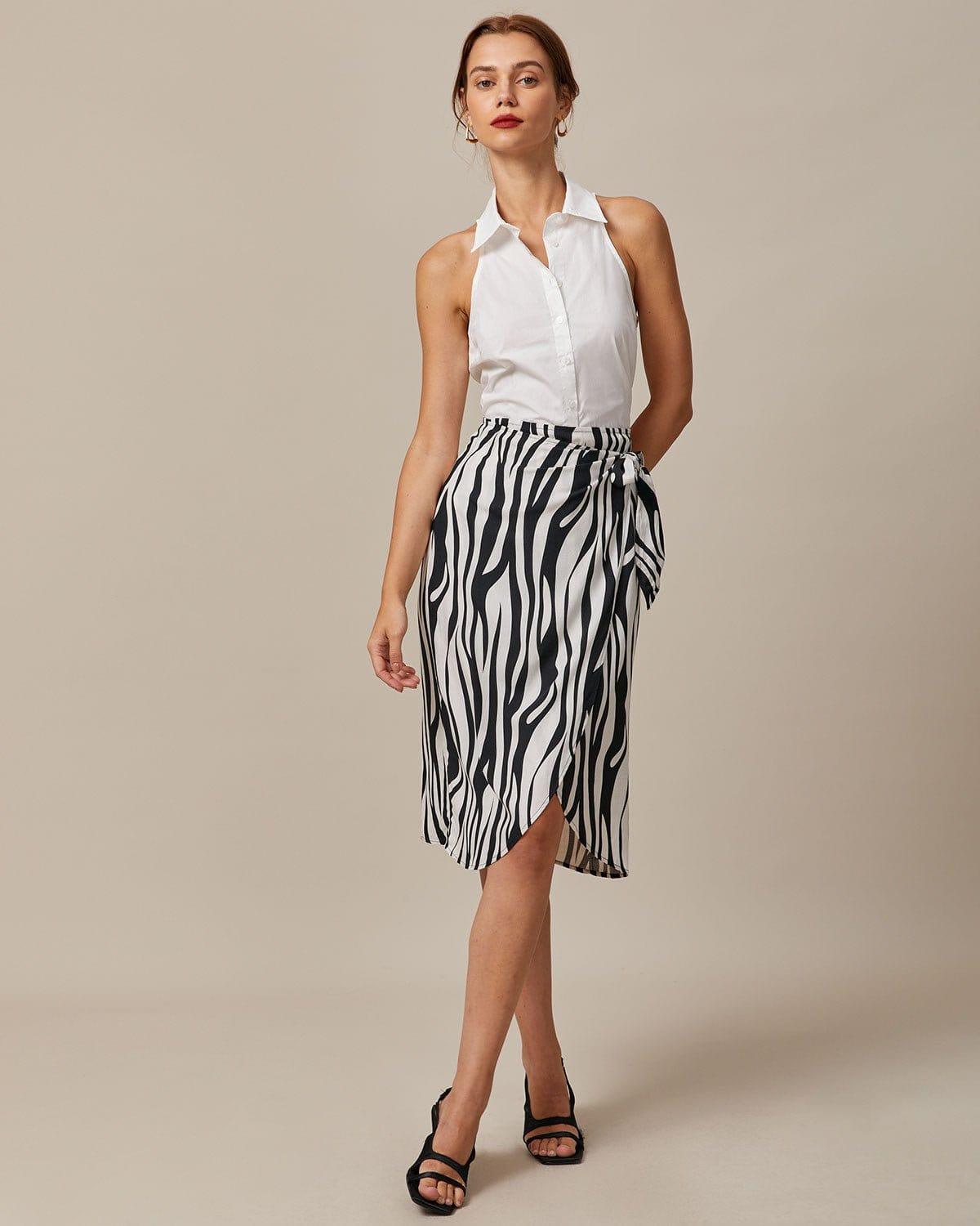 The White Collared Button Up Sleeveless Shirt Product Image