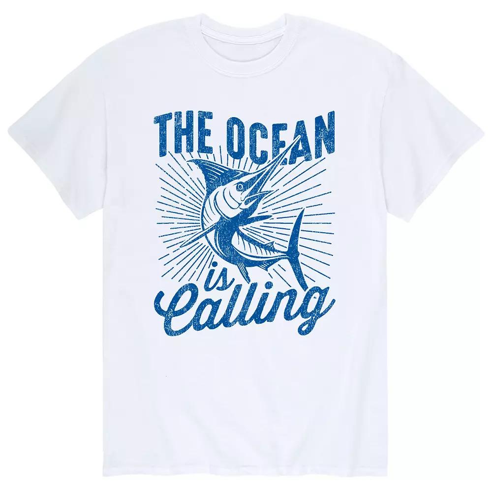 Men's The Ocean Is Calling Tee,  Product Image