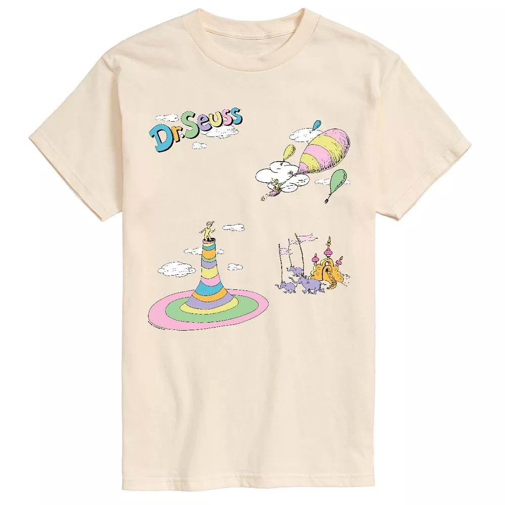 Big & Tall Dr. Seuss Oh The Places You'll Go Icons Graphic Tee, Men's,  Product Image