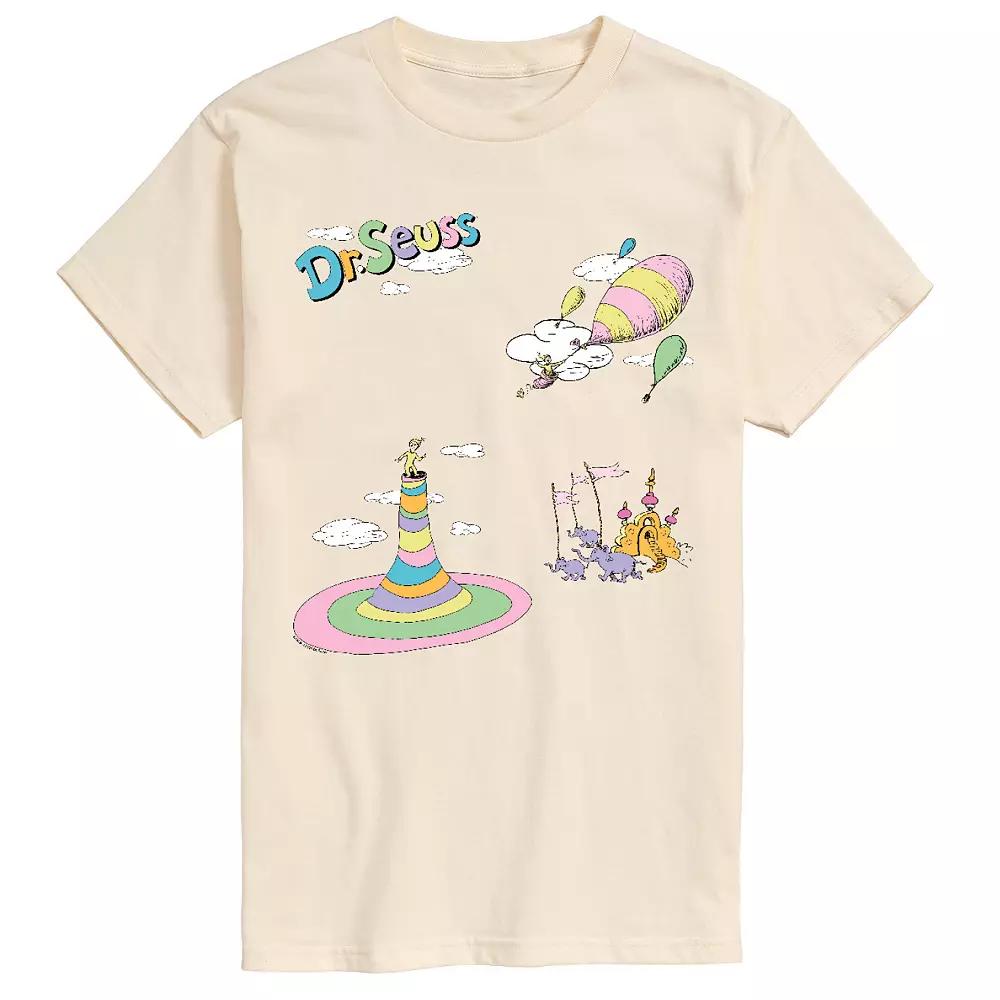 Big & Tall Dr. Seuss Oh The Places You'll Go Icons Graphic Tee, Men's,  Product Image