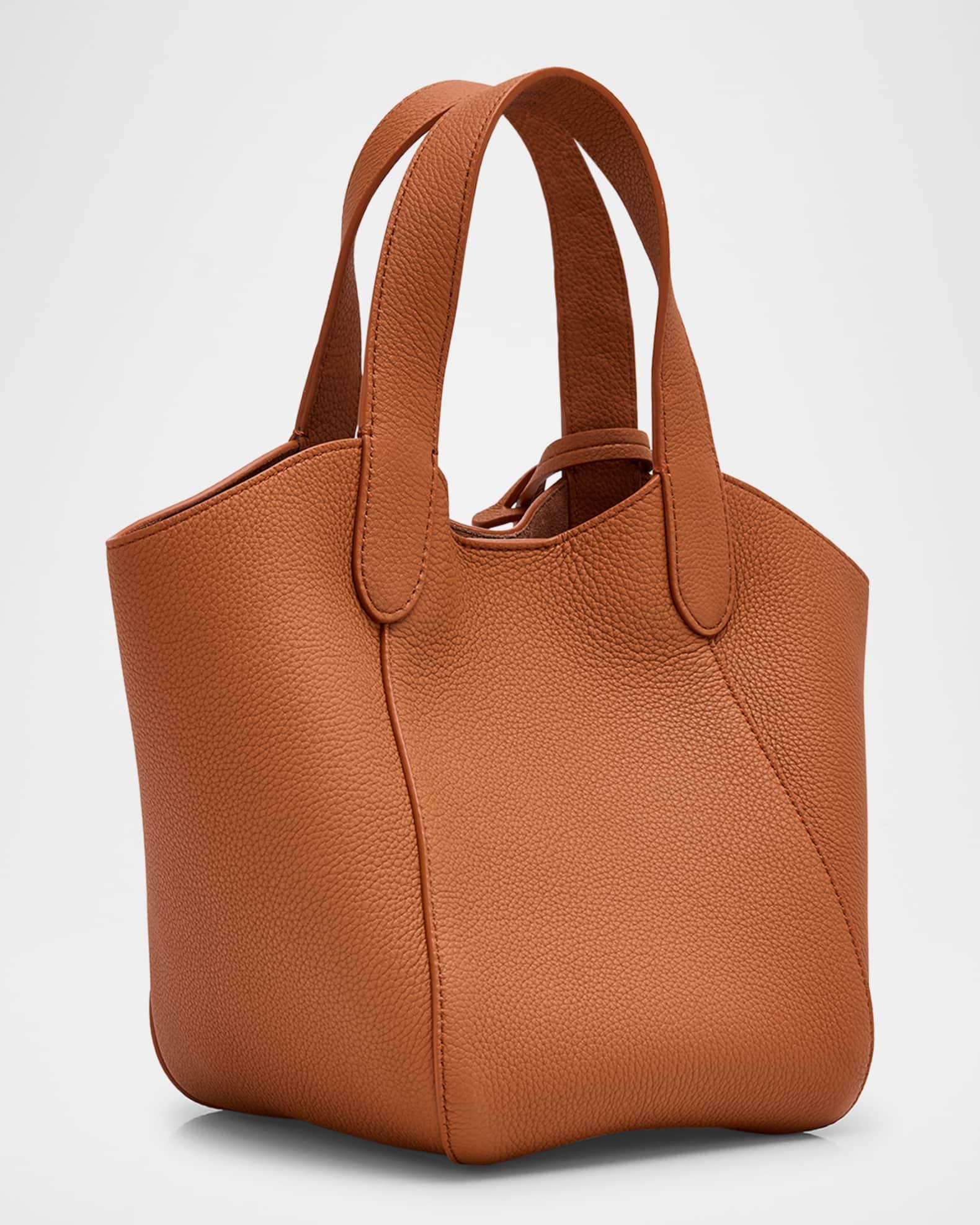 Gem Small Pebble Leather Tote Bag Product Image