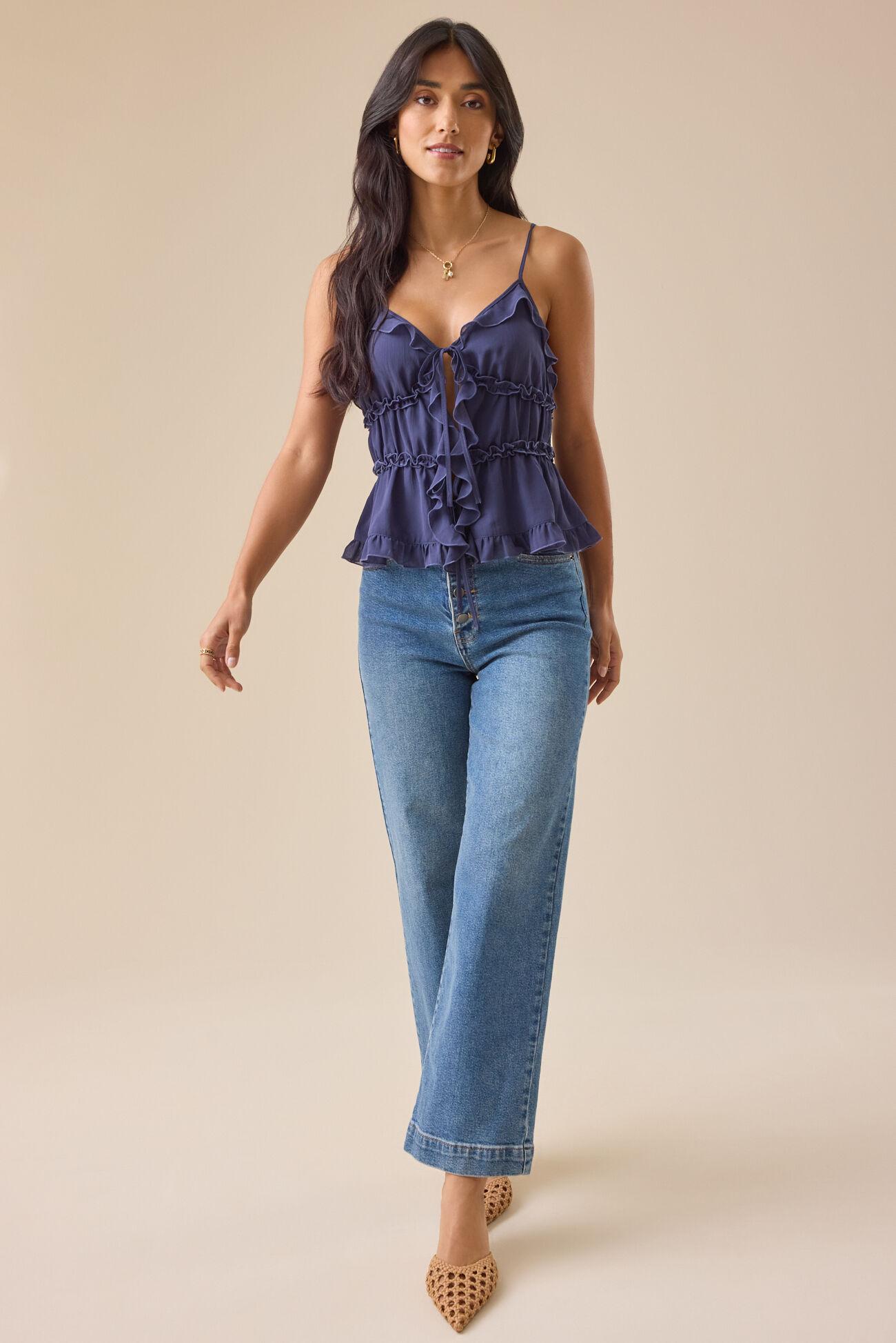 Whitley Ruffle Tank Top Product Image