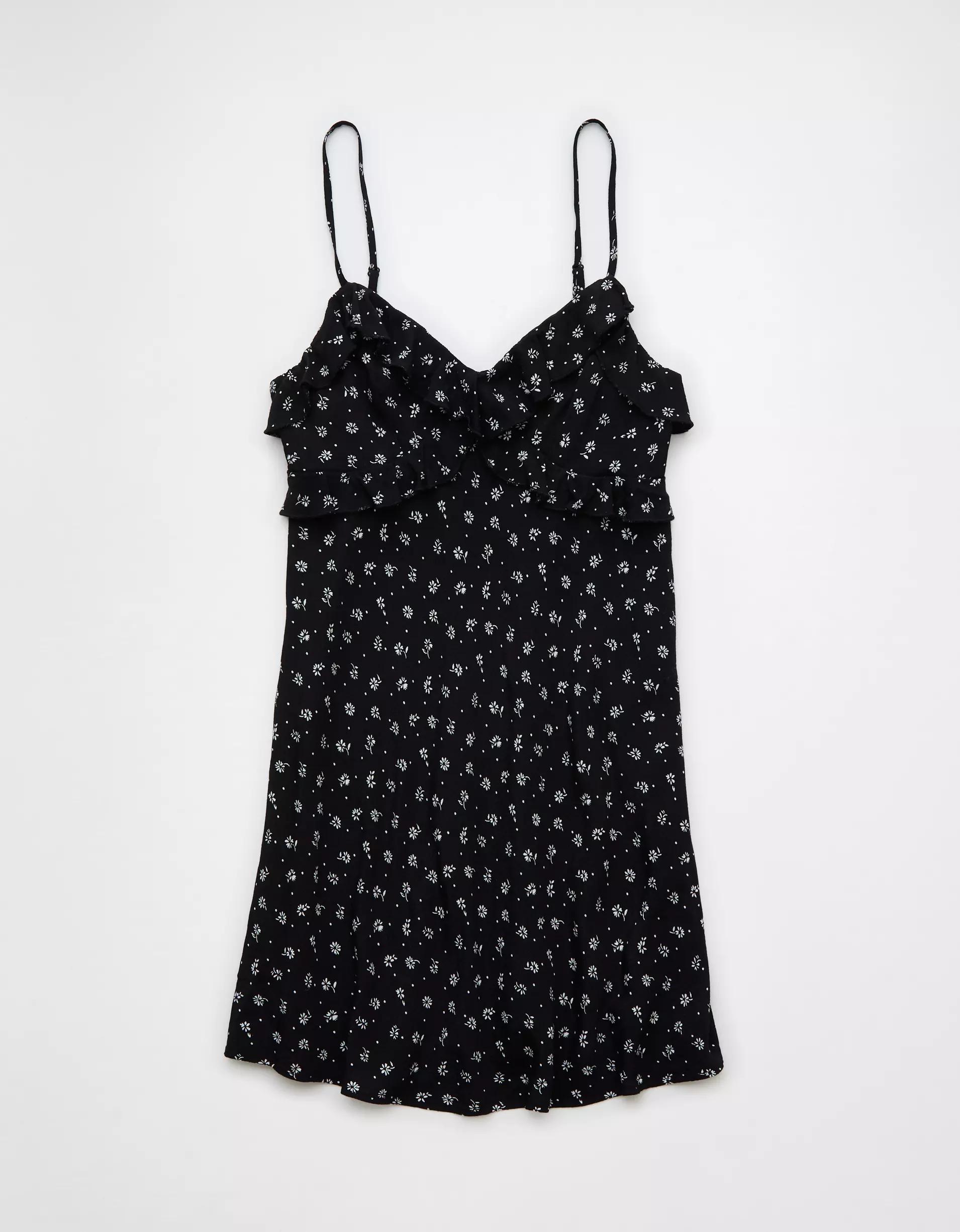 AE Ruffle Mini Slip Dress Product Image